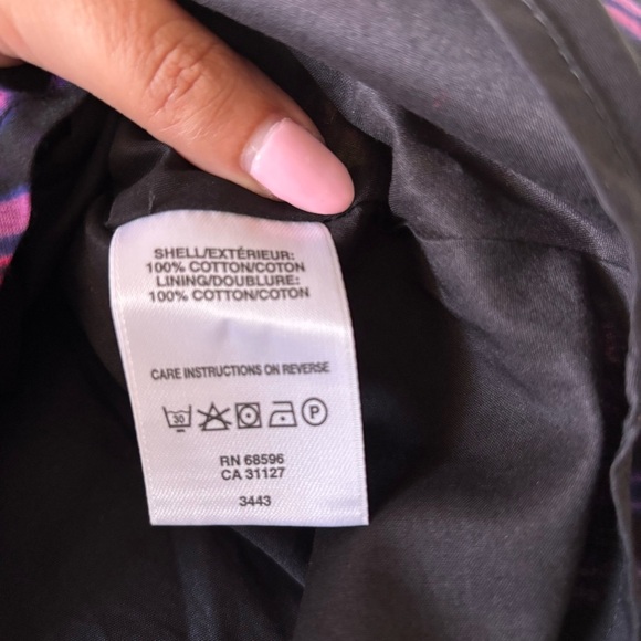 DKNYC Women’s Black Pink Purple Lime 100% Cotton Lined Flare Skirts Size 12 - Picture 4 of 6